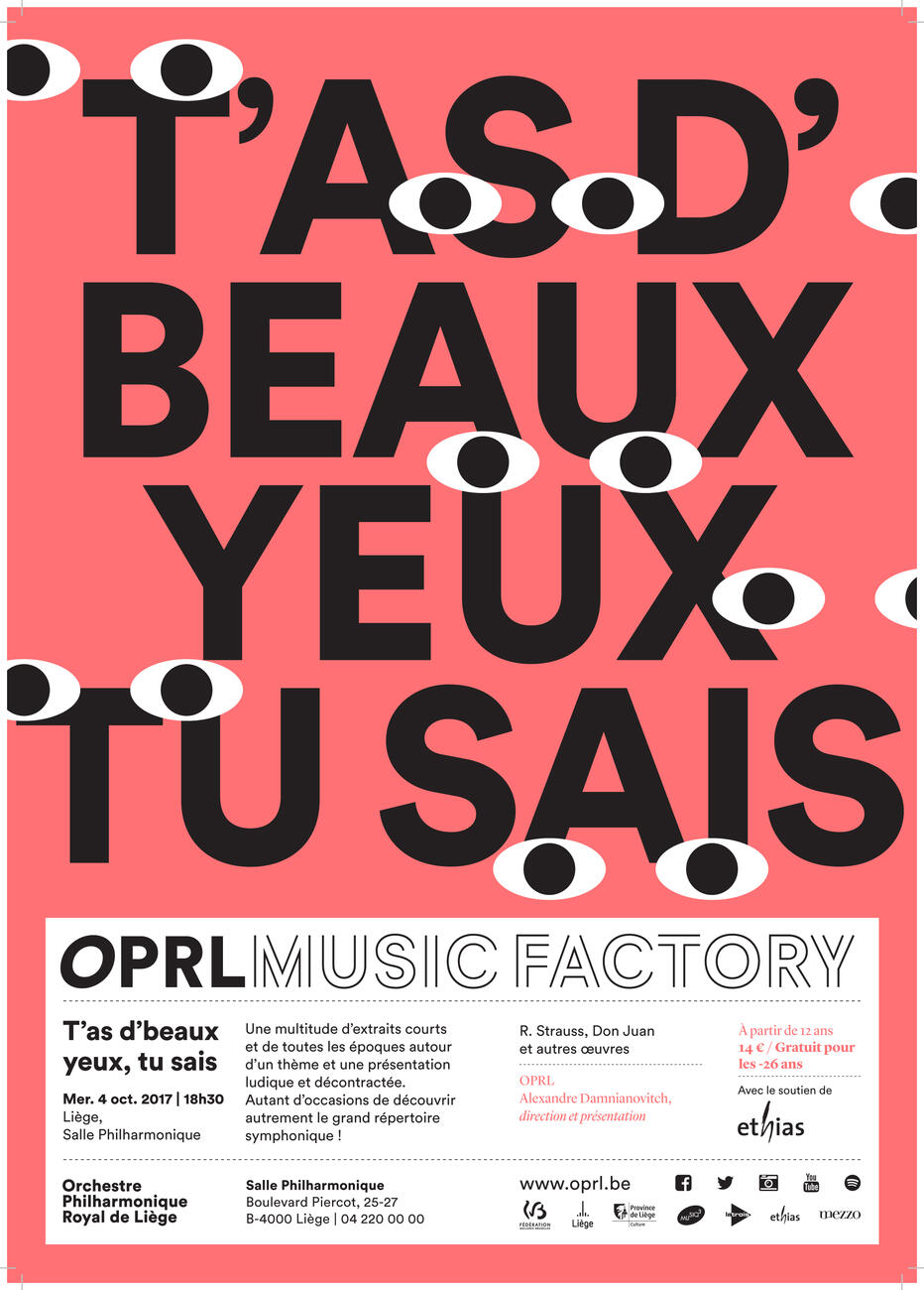 Music Factory - OPRL T'as d'beaux yeux tu sais !