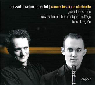 MOZART - WEBER - ROSSINI : Concertos pour clarinette